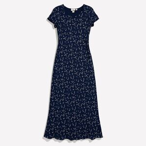 Y2K Jody California Slip Cut Floral Dress Size M